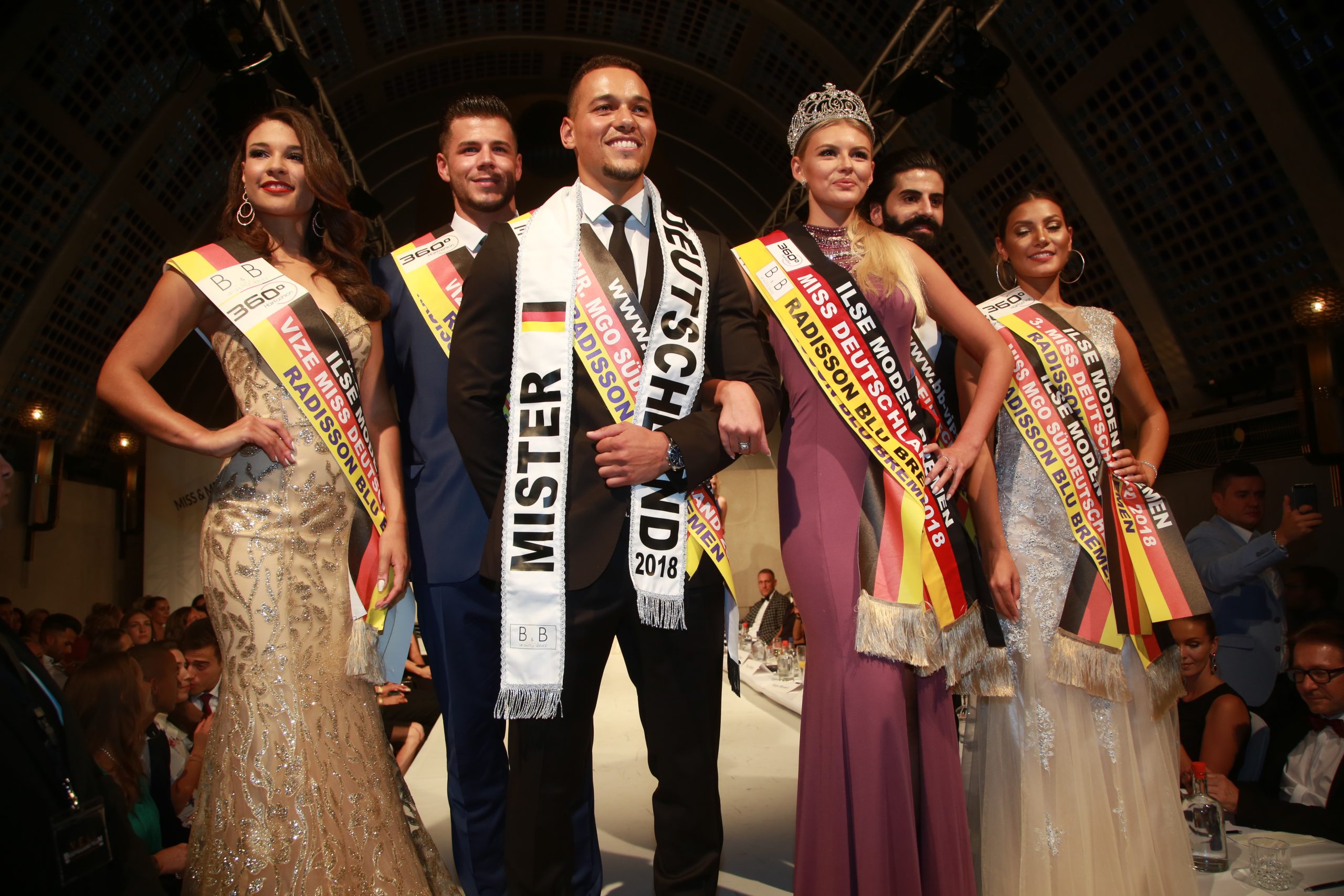 Deutschland Miss 2018 an – die Glückwunsch Sieger & Germany Organisation Mr. MGO-Miss