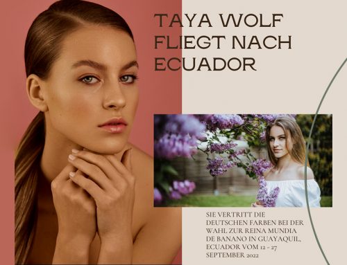 Taya Wolf vertritt Deutschland in Ecuador