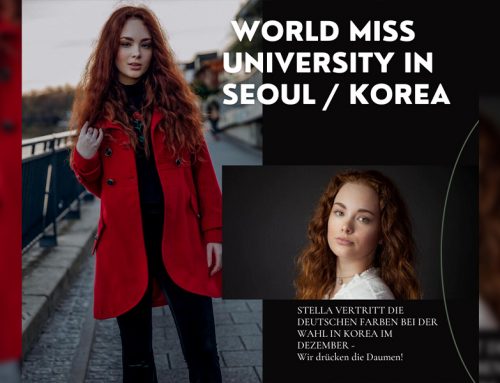 World Miss University in Seoul Korea wartet auf Stella Kreutzer