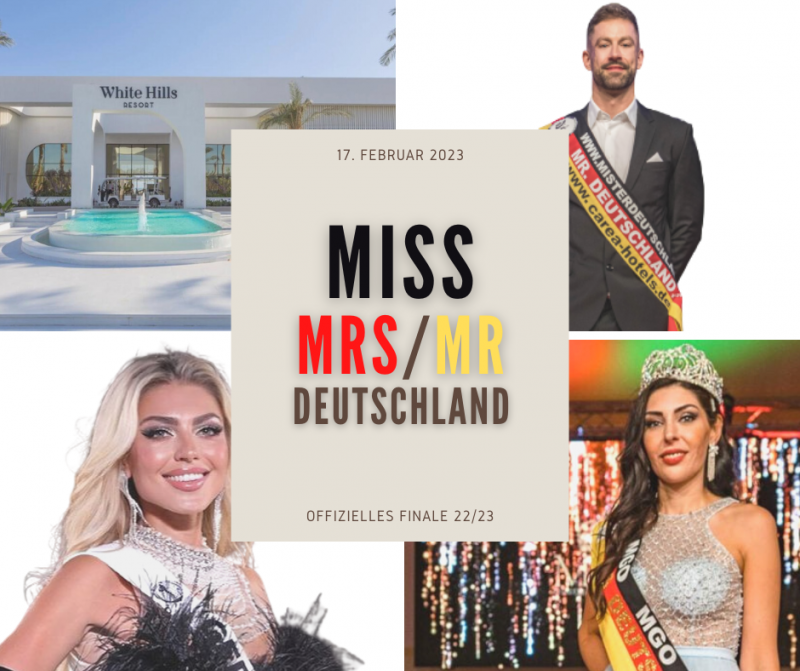 MISS MRS MR DEUTSCHLAND FINALE MGO Miss Germany Organisation 
