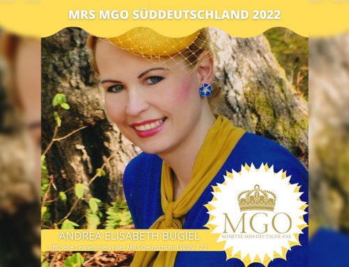 Andrea Elisabeth Bugiel ist MRS MGO Süddeutschland 2022